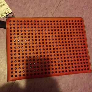 Zara extra large clutch